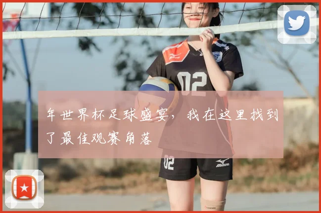 年世界杯足球盛宴,我在这里找到了最佳观赛角落